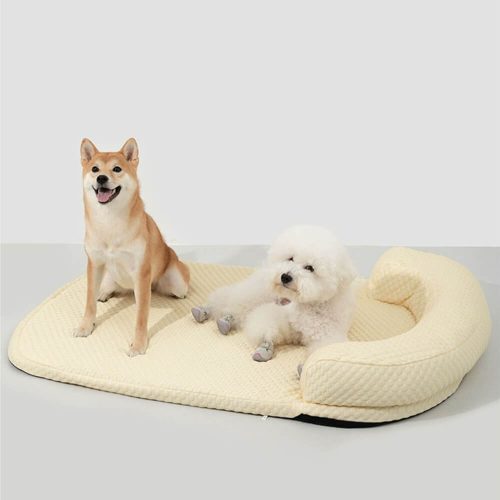 funnyfuzzyCoolingBreathableNeckSupportDogPillowBed 5