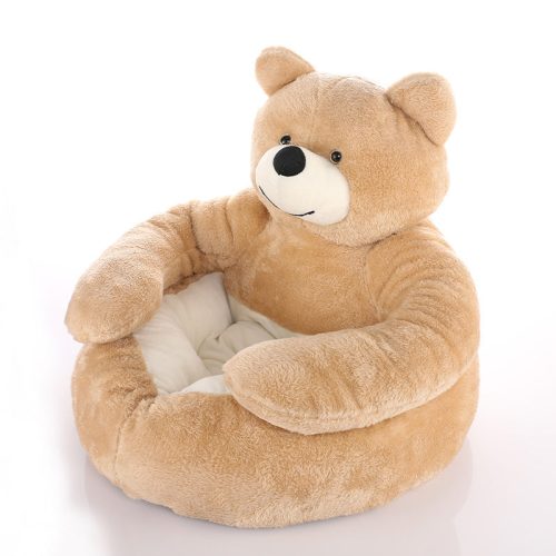 funnyfuzzyCuteDetachableCuddleBearCatBed 7