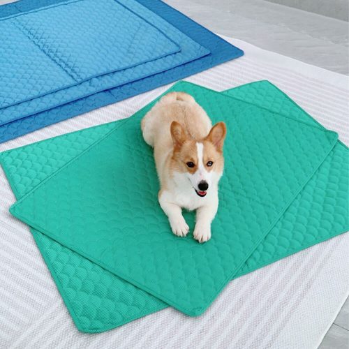 funnyfuzzyDouble sidedWaterproofPetCoolingMat 5