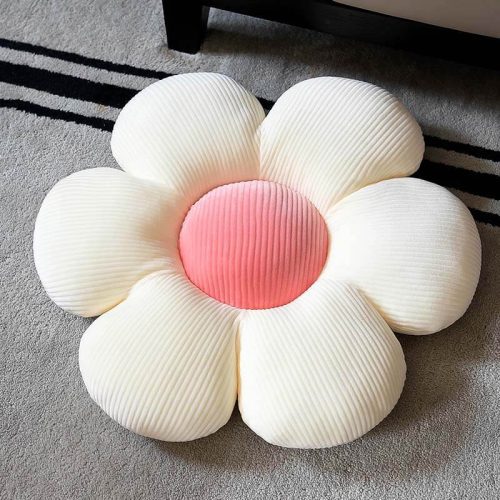 funnyfuzzyFlowerShapeSofaCushionsPillowRoomDecor 10