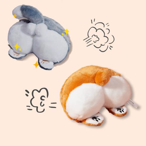 funnyfuzzyFunnyPlushSqueakyDogToy Butt 4