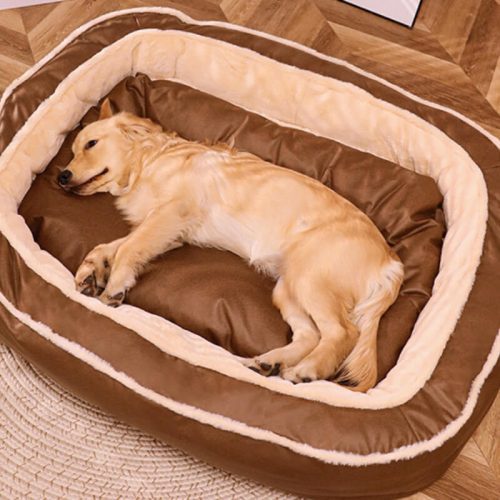 funnyfuzzyLargeWarmDeepSleepingBedOrthopedicDogBed 4