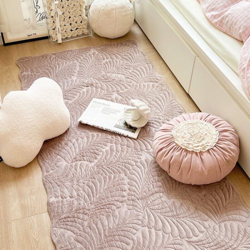 funnyfuzzyLeafCottonMatAnti scratchProtectiveCouchCover 12