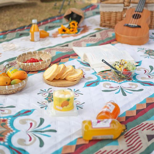 funnyfuzzyMoroccanOutdoorUltrasonicWaterproofPicnicMat 7