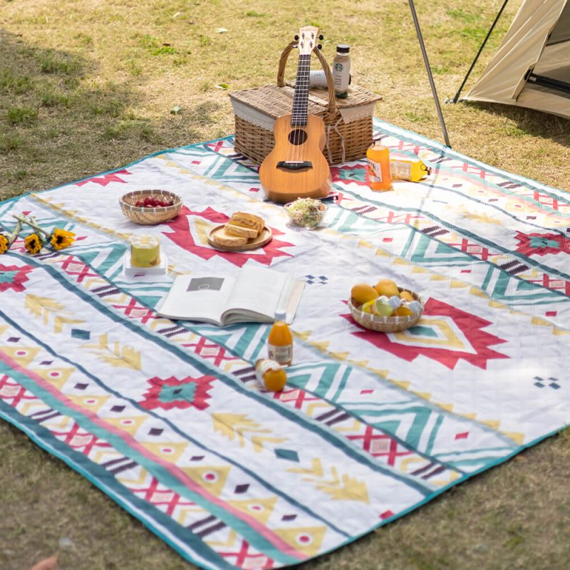 funnyfuzzyMoroccanOutdoorUltrasonicWaterproofPicnicMat 9