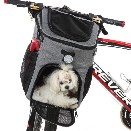 funnyfuzzyMultifunctionalBikeCarrierBackpackBagForDog Cat 8