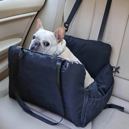 funnyfuzzyMultifunctionalPortablePetCarrierAirbagTravellingDogCarSeatBed 13