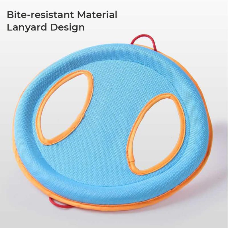 funnyfuzzyOutdoorInteractiveToyDurableOxfordClothDogFrisbee 4