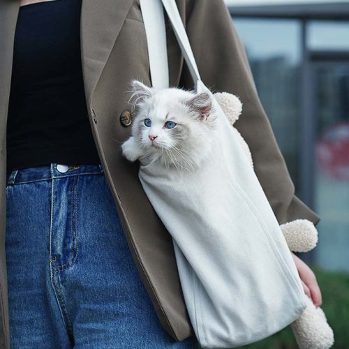 funnyfuzzyPortableBreathableTravelCatBackpack 10