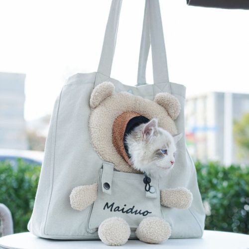 funnyfuzzyPortableBreathableTravelCatBackpack 8