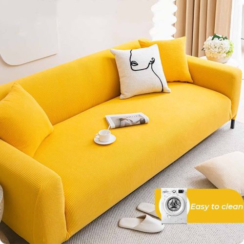 funnyfuzzySoftFleeceFull wrappedFurnitureProtectorCouchCover 4