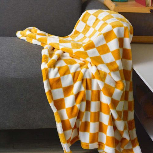 funnyfuzzyStylishChequeredFlannelPetBlanketDog CatBlanket 8