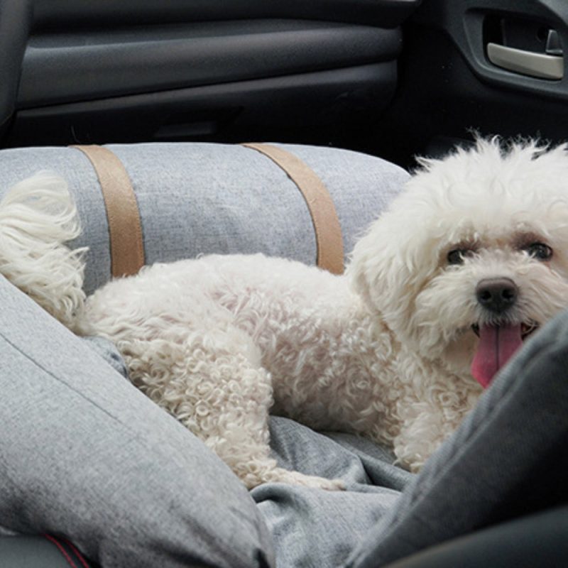 funnyfuzzySupportOrthopedicMulti PurposePetCarSafetySeatDogCarSeatBed 10