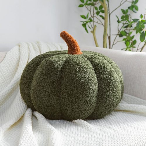 funnyfuzzyTeddyFleecePumpkinPillowSofaPillow 16