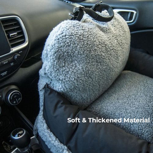 funnyfuzzyTravelSafetyPupProtectorDogCarSeatBed 1