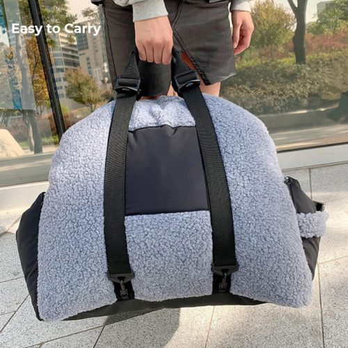 funnyfuzzyTravelSafetyPupProtectorDogCarSeatBed 13