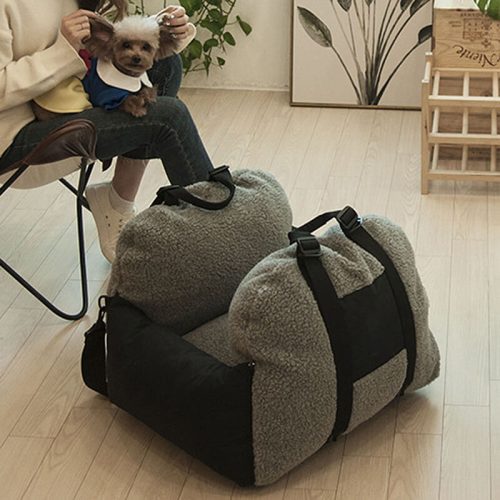 funnyfuzzyTravelSafetyPupProtectorDogCarSeatBed 6